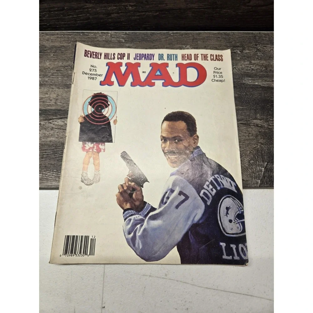 Mad Magazine December 1987 Beverly Hills‎ Cop II !!!!!!!!!!